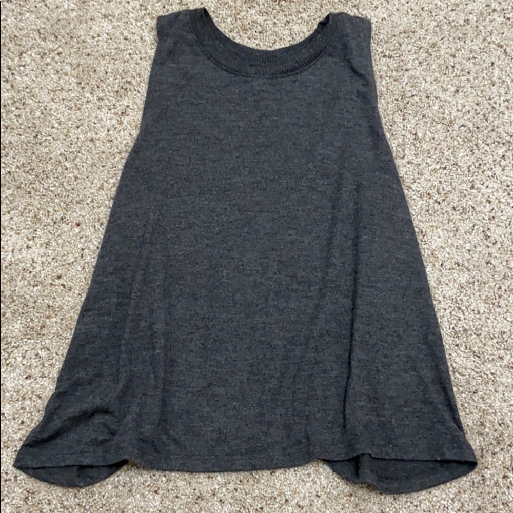 LLD Flowy Open Back Tank Top